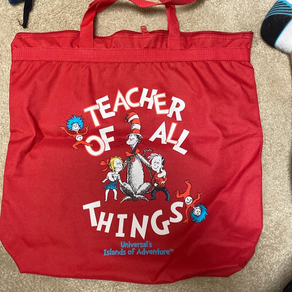 Universal Dr. Suess tote bag